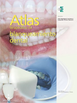 cover image of Atlas terapéutico de blanqueamiento dental